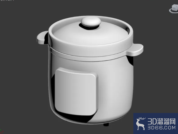 3Dmax如何制作电炖锅？