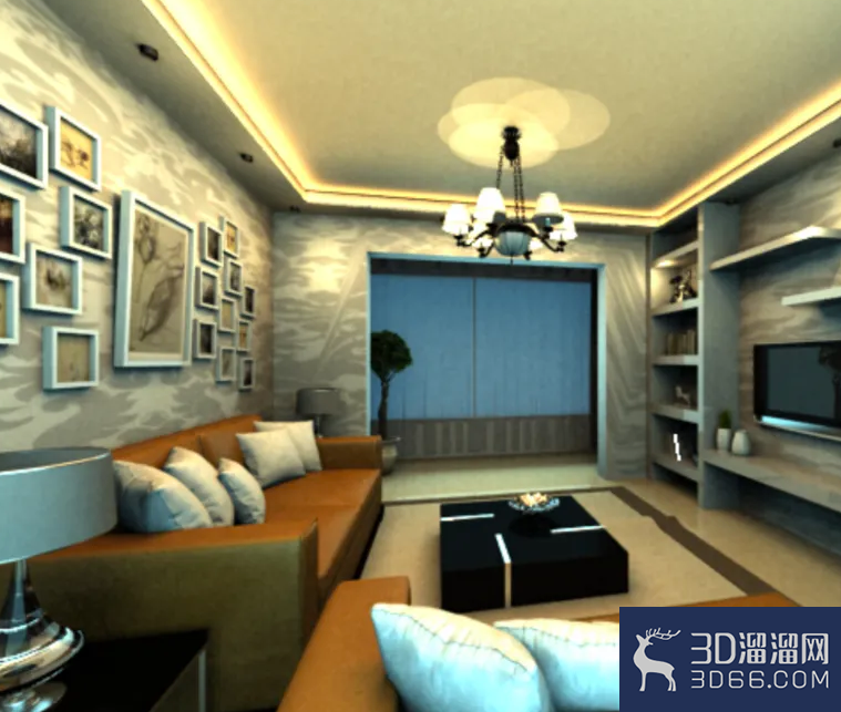 3dmax制作客厅详细步骤 3dmax制作客厅详细步骤