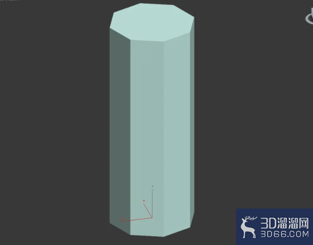 3Dmax如何制作八边柱? 3Dmax如何制作八边柱?