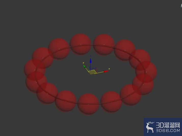 3Dmax如何制作石榴石手链? 3Dmax如何制作石榴石手链?