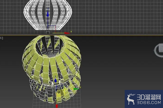 3dmax制作简易的塑料灯罩