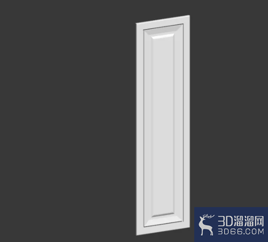 3Dmax如何制作衣柜门？