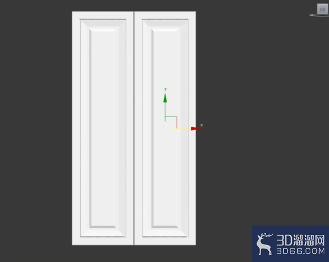 3Dmax如何制作衣柜门？