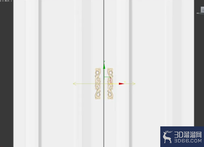 3Dmax如何制作衣柜门？