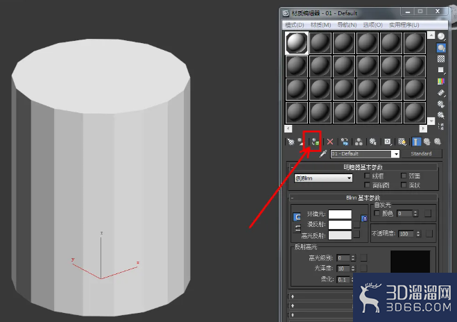 3Dmax如何制作十八边柱？