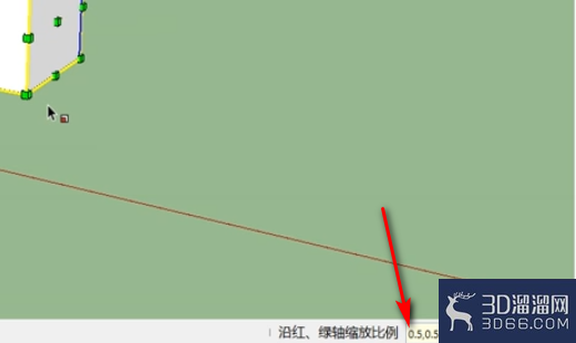 草图大师(SketchUp)怎么改变组件的大小比例？
