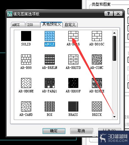 CAD怎么填充图块？