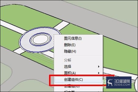 在SU里面怎么让二维图像跟随旋转？