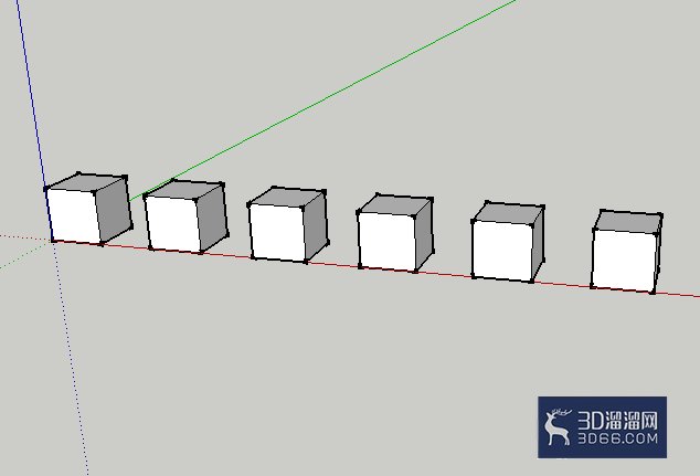 su怎么等距复制多个体块? su怎么等距复制多个体块?