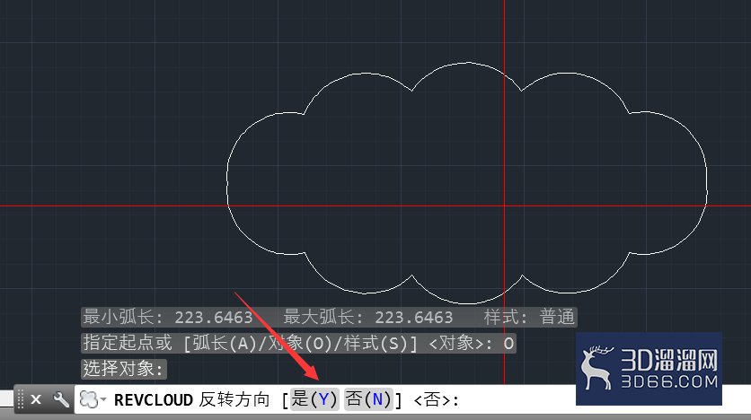 CAD绘图中怎么将椭圆转换为修订云图？