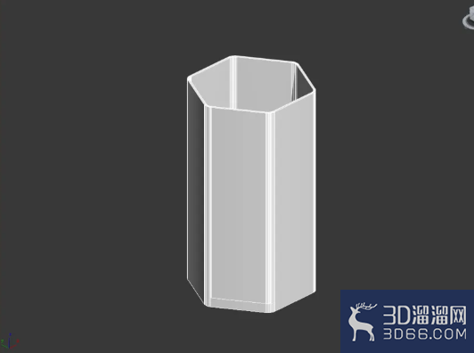 3Dmax制作六边形玻璃瓶？
