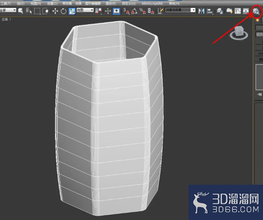 3Dmax制作六边形玻璃瓶？
