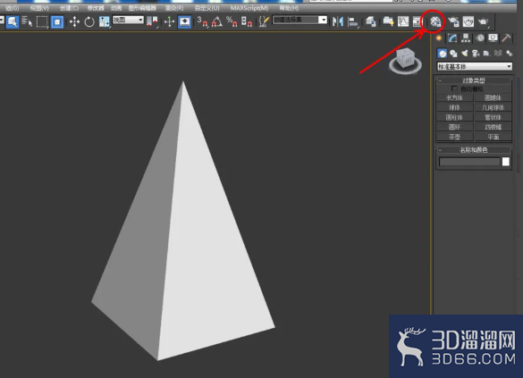 3Dmax如何制作四棱锥? 3Dmax如何制作四棱锥?