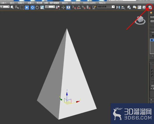3Dmax如何制作四棱锥? 3Dmax如何制作四棱锥?