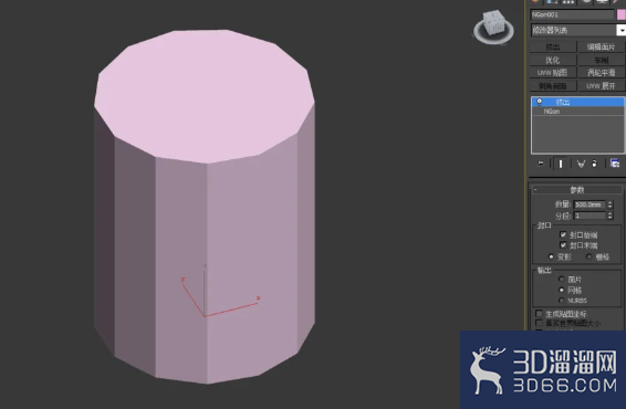 3Dmax如何制作十三边柱？