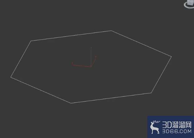 3Dmax如何制作七边柱？
