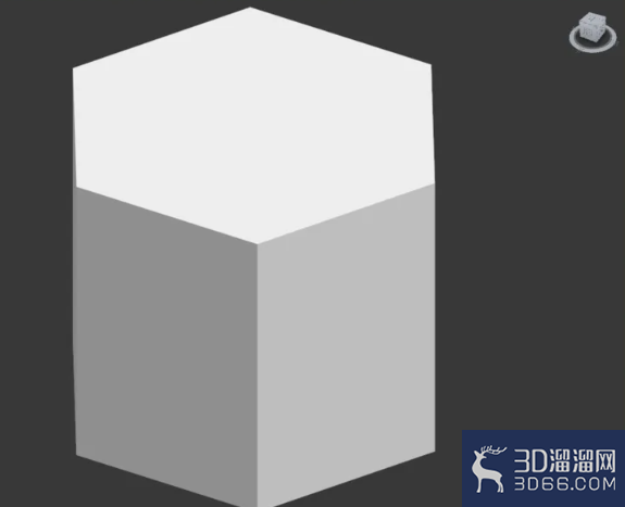 3Dmax如何制作七边柱？