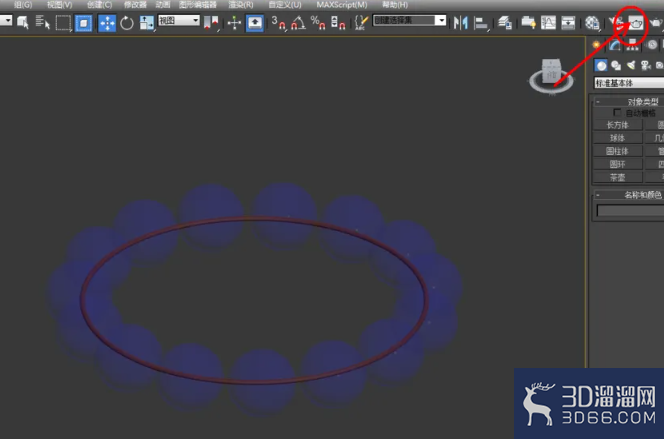 3Dmax如何制作蓝宝石手链? 3Dmax如何制作蓝宝石手链?
