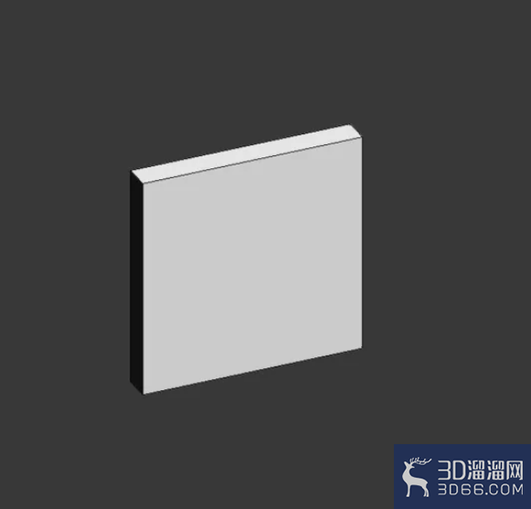 3Dmax如何制作开关面板？