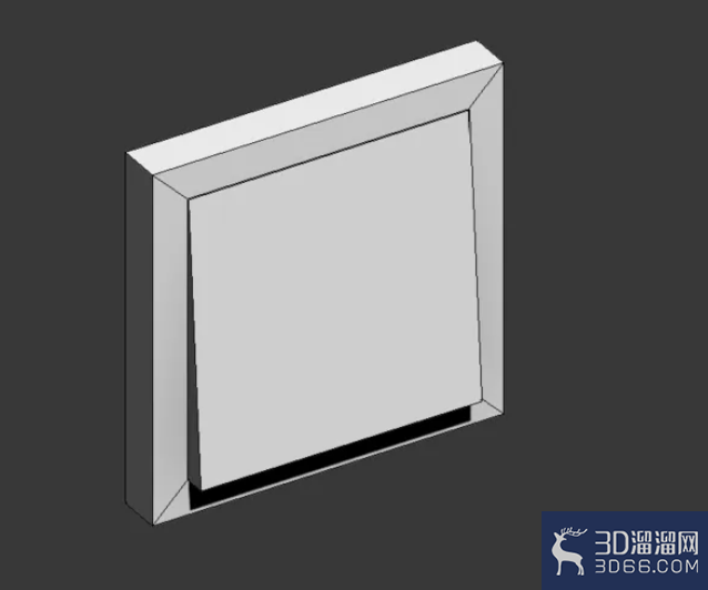 3Dmax如何制作开关面板？
