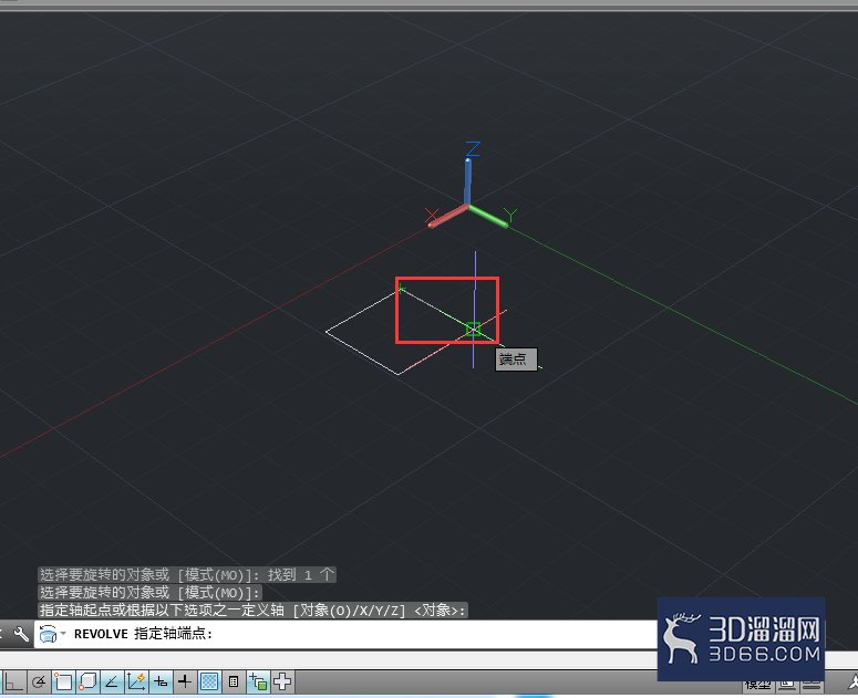 AutoCAD怎么旋转二维图形创建三维实体? AutoCAD怎么旋转二维图形创建三维实体?