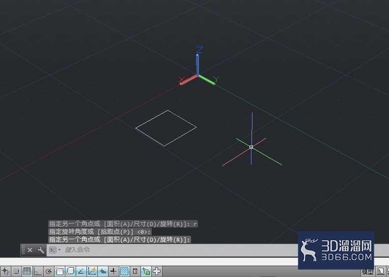 AutoCAD怎么旋转二维图形创建三维实体? AutoCAD怎么旋转二维图形创建三维实体?