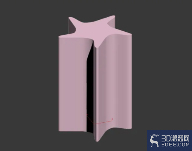 3Dmax如何制作双圆扭曲五角星椎体？