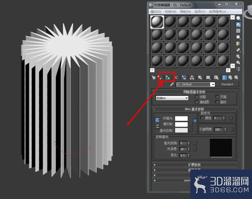 3Dmax如何制作三十圆角星柱? 3Dmax如何制作三十圆角星柱?