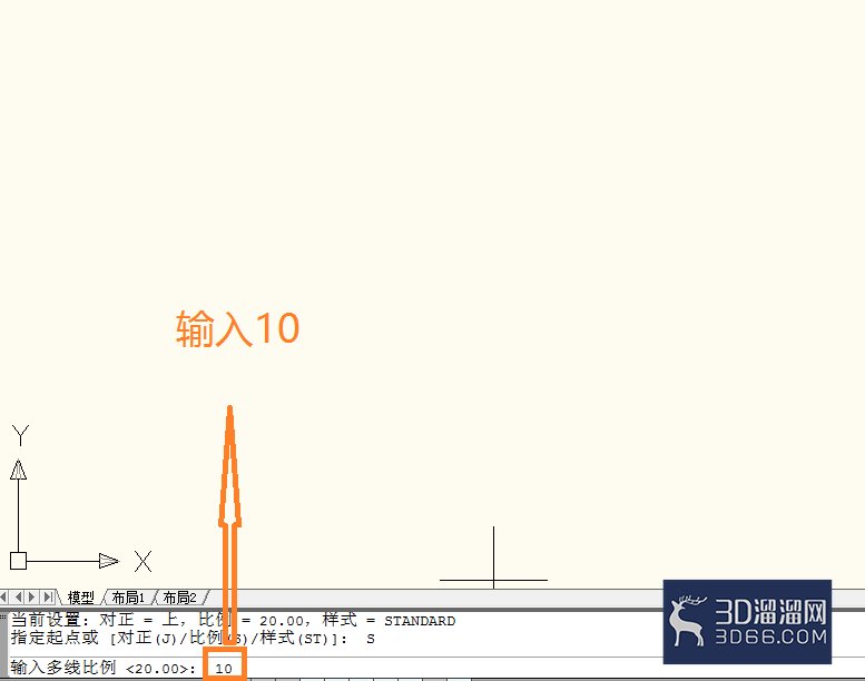 CAD怎么使用多线画图？