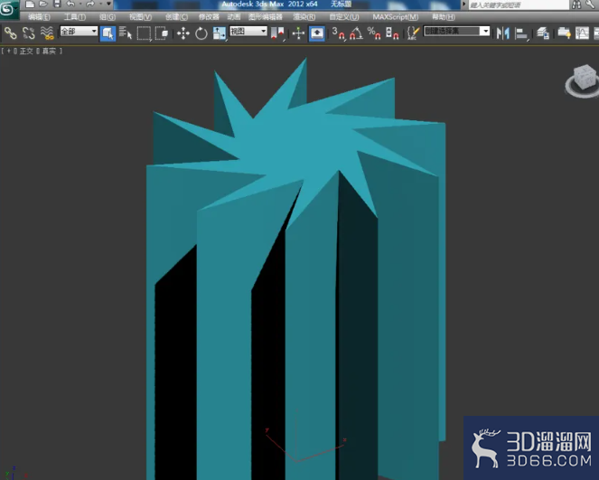 3Dmax如何制作十角扭曲星椎体? 3Dmax如何制作十角扭曲星椎体?
