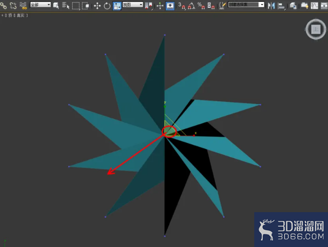 3Dmax如何制作十角扭曲星椎体? 3Dmax如何制作十角扭曲星椎体?