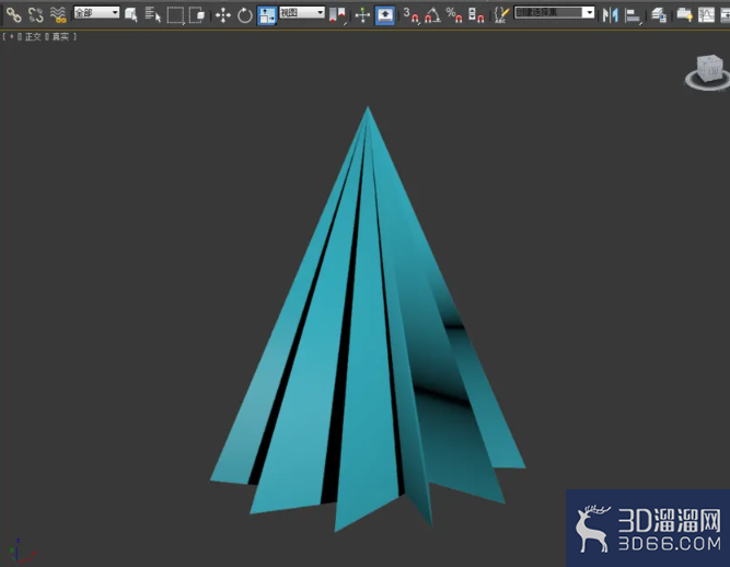 3Dmax如何制作十角扭曲星椎体? 3Dmax如何制作十角扭曲星椎体?