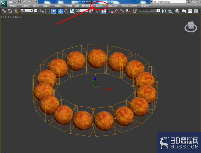 3Dmax如何制作缅花手链模型? 3Dmax如何制作缅花手链模型?