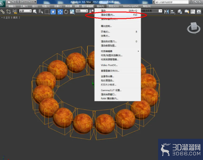 3Dmax如何制作缅花手链模型? 3Dmax如何制作缅花手链模型?