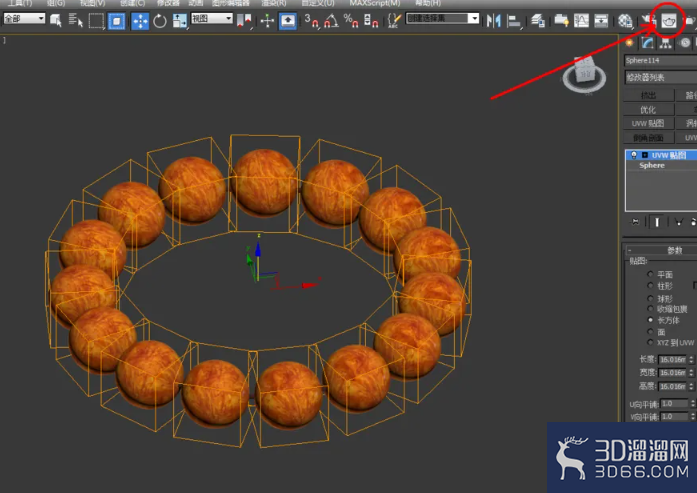 3Dmax如何制作缅花手链模型? 3Dmax如何制作缅花手链模型?