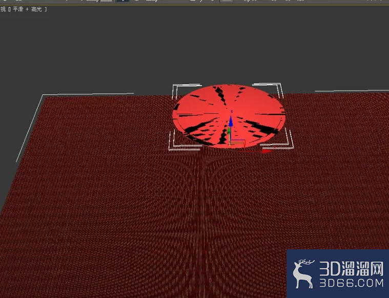 如何用3dmax做环形投影幕布舞台效果图？