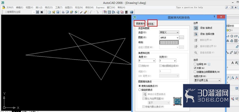 CAD图案填充怎么做？
