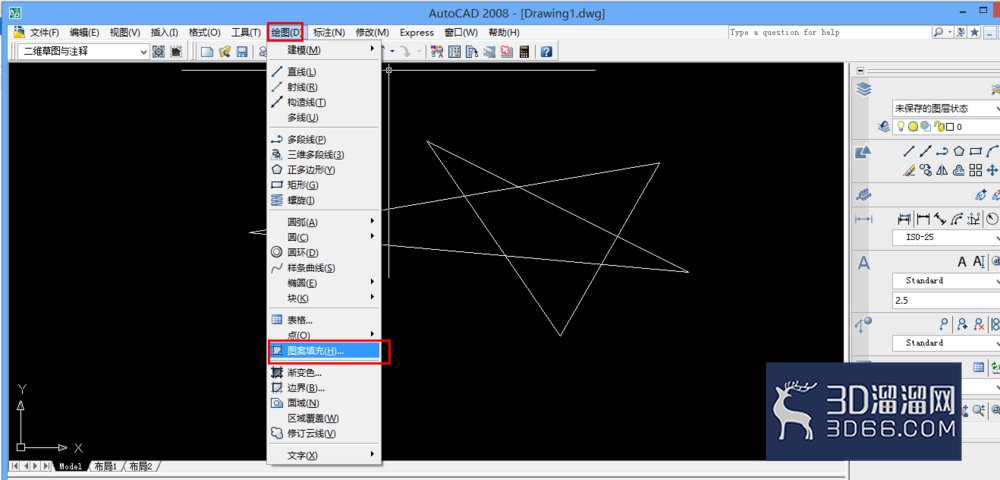 CAD图案填充怎么做？