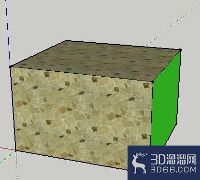 在sketchup中给模型添加材质? 在sketchup中给模型添加材质?