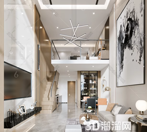 loft主卧室怎么设计？