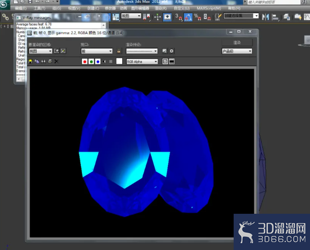 3Dmax如何设置蓝宝石材质? 3Dmax如何设置蓝宝石材质?