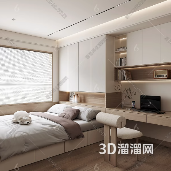 窄长小卧室怎么设计？