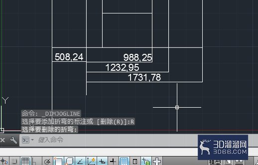 AutoCAD如何添加折弯线性标注? AutoCAD如何添加折弯线性标注?