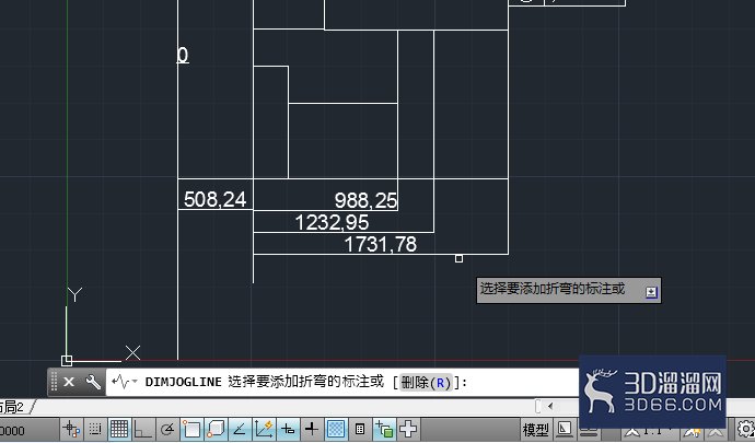 AutoCAD如何添加折弯线性标注? AutoCAD如何添加折弯线性标注?