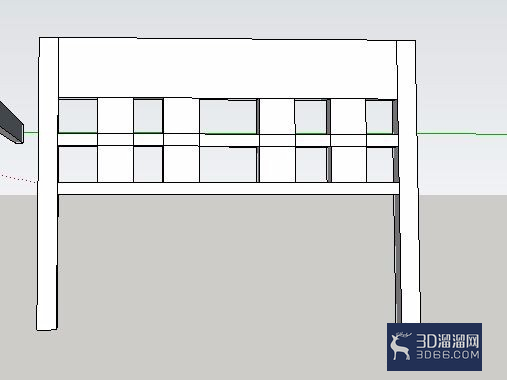 SketchUp如何制作床尾模型? SketchUp如何制作床尾模型?