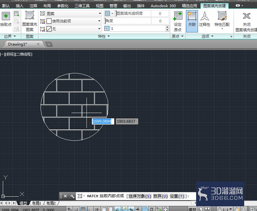 AutoCAD2014如何进行图形图案的填充? AutoCAD2014如何进行图形图案的填充?