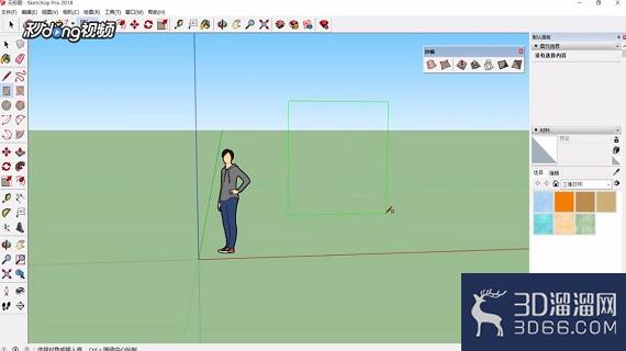 如何在SketchUp中使用反转角线工具？
