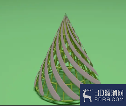 3dmax缠绕飘带怎么做？