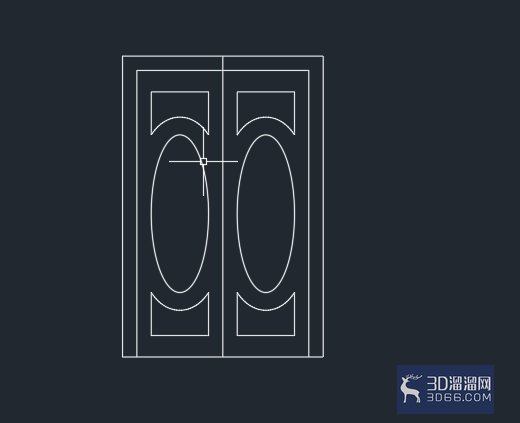 怎么在CAD中绘制双开门构件? 怎么在CAD中绘制双开门构件?