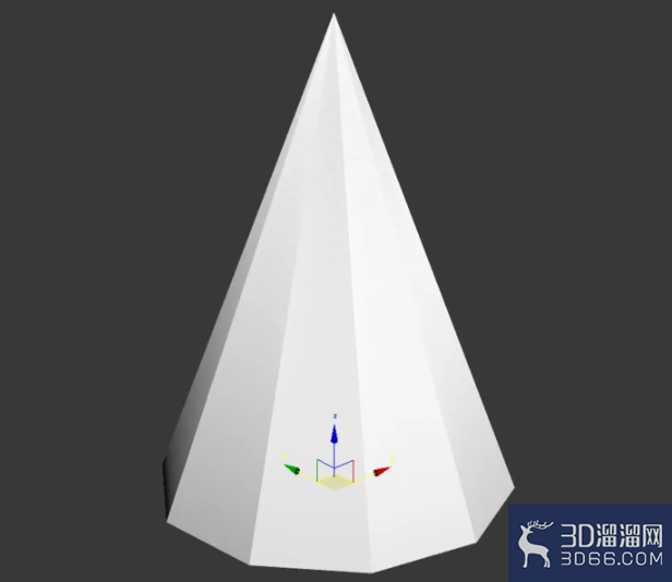 3Dmax如何制作九棱锥? 3Dmax如何制作九棱锥?